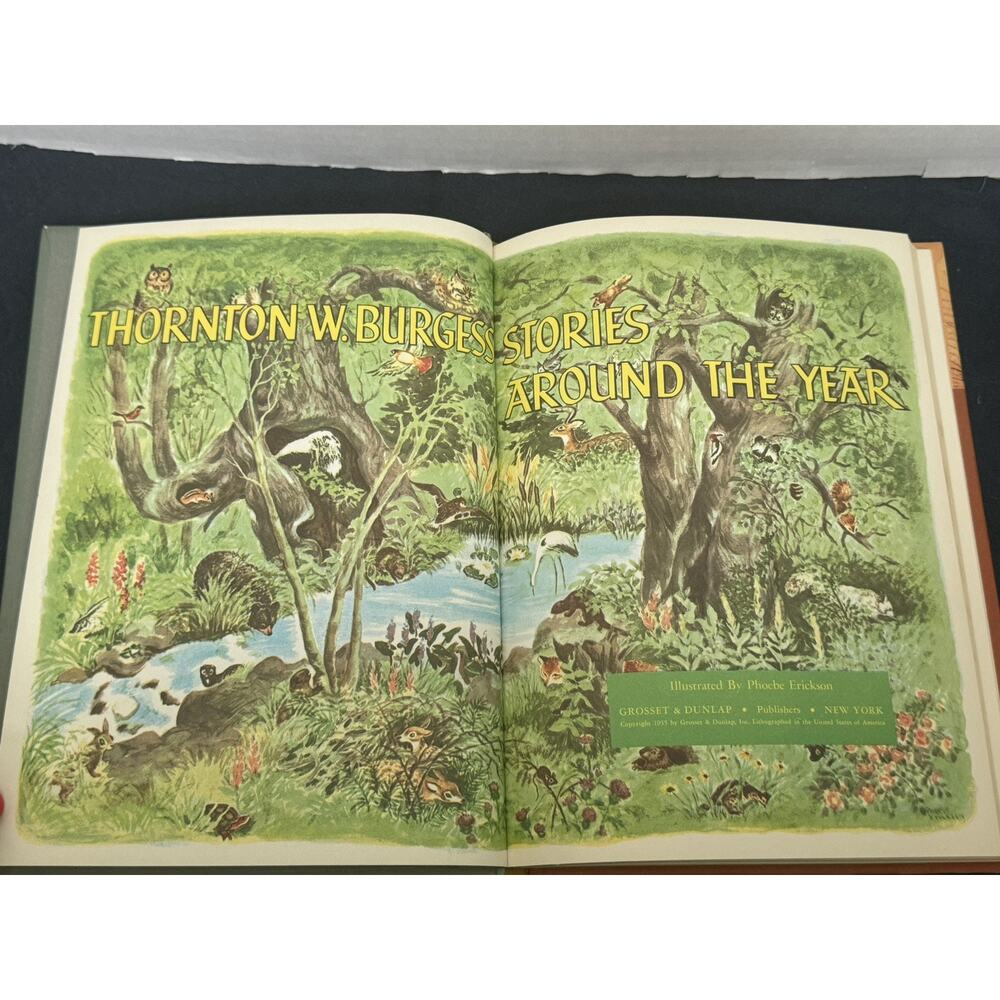 Vtg 1955 THE UNCLE WIGGILY & Stories‎ Hardcover Book by Howard R Garis - Picture 6 of 7
